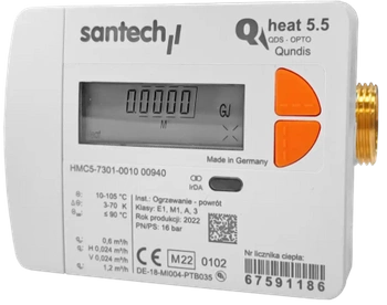 Ciepłomierz mieszkaniowy Q heat 5.5 0,6 m3/h