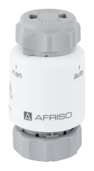 Siłownik termoelektryczny TSA-02 FO, GW M30x1,5 mm, 230 V AC, NC, funkcja sterowania ręcznego