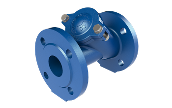 Zawór zwrotny DN80 PN16 kulowy kołnierzowy