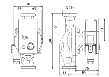 Pompa ciepłownicza Yonos Pico Plus 25 1-6