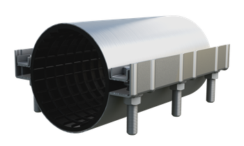 Opaska naprawcza ON DN250 L250 270-276mm stal/żel. (stary nr.411)