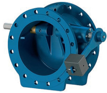 T.I.S. - Klapa zwrotna z przeciwwagą - Art.D150 DN250 PN10