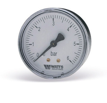 WATTS – Manometr tylny 50mm 0-6bar