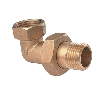 Śrubunek kątowy 1/2" z oringiem KELLER