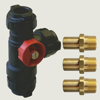 HUSTY Zawór termostatyczny, mieszający do wody użytkowej SYR 705 3/4”