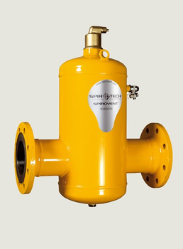 HUSTY Separator powietrza SPIROTECH SPIROVENT SN DN65 - 10,0 bar – 110° C - do wspawania