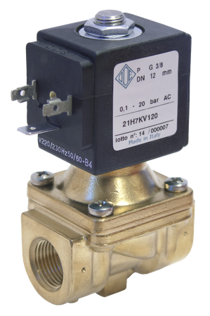 Zawór elektromagnetyczny 3/8" nz 21H7KB120/14W/12V DC