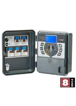 Sterownik zewnętrzny I-DIAL - 8 Sekcje - 230V AC