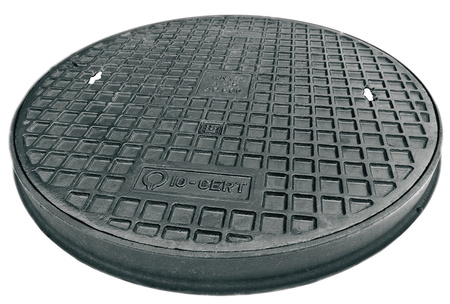 Właz kanalizacyjny okrągły - 600DO H 115 D400 - 40t