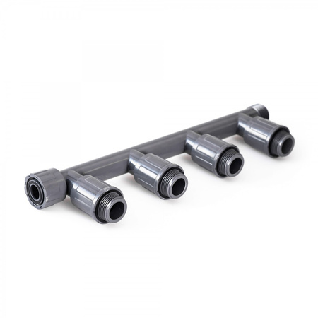 Teleskopowy rozdzielacz czteroportowy 1"