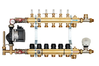 Rozdzielacz RPM-R-5 5-obwodowy z rotametrami magnetycznymi