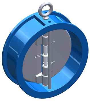 T.I.S. - Zawór zwrotny, dwuklapowy - Art.C084 DN200 PN16