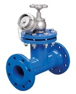 Czyszczak kołnierzowy z zaworem TKH - DN100/80 PN10