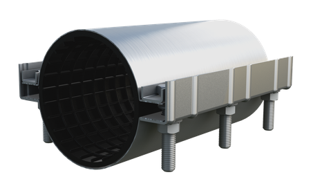 Opaska naprawcza ON DN250 L300 270-276mm stal/żel. (stary nr.411)