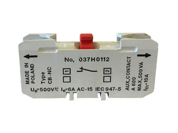 Styk pomocniczy CI6-50 CB-NC 037H0112
