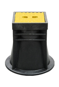 Skrzynka wodociągowa PEHD/żeliwo - Zasuwy 150, fig. 3581 kwadratowy"W"