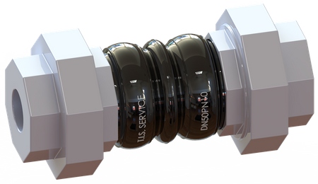 T.I.S. - Łącznik amortyzacyjny Art.N310 DN20 PN16