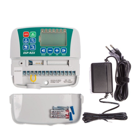 Sterownik wewnętrzny ESP-RZX - 8 sekcji - 230V AC/Bateria