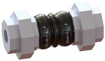 T.I.S. - Łącznik amortyzacyjny Art.N310 DN80 PN10