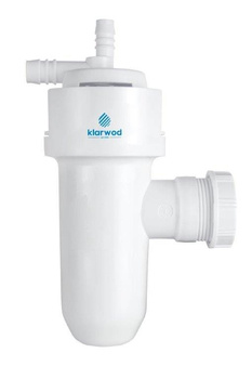 Syfon do odprowadzania popłuczyn z przerwą powietrzną