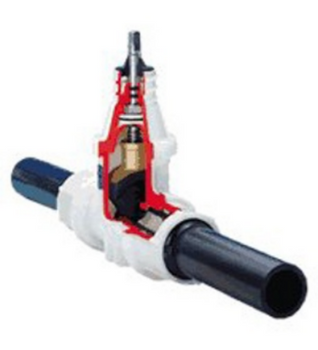 Zasuwa 2670 11/2" Dz50 PN16 do przyłącza domowego