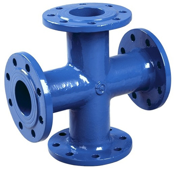 Czwórnik kołnierzowy TT - DN200 x 200 PN16