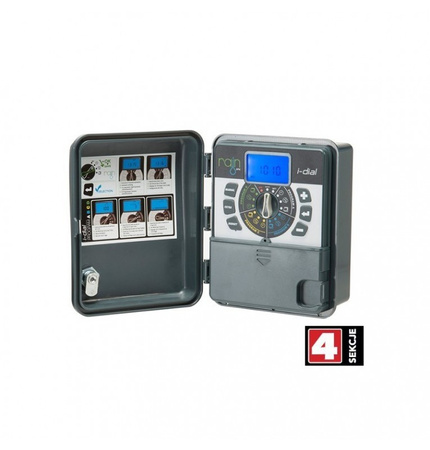 Sterownik zewnętrzny I-DIAL - 4 Sekcje - 230V AC