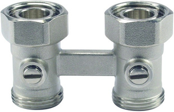 Honeywell - zawór odcinający V2495DX020 podwójny prosty (portki)