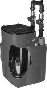 Kompaktowe przepompownie ścieków EBARA SANIRELEV 22