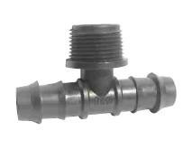Trójnik wciskany DN16x3/4"GZ