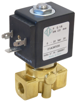 Zawór elektromagnetyczny 1/4” nz 21A2KV55/14W/24V DC