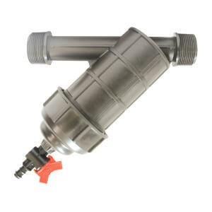 Filtr siatkowy do wody z kranem - 1" - 120um