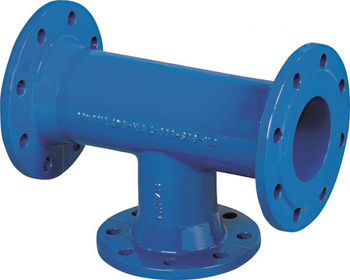 Trójnik kołnierzowy DN80x80, PN16, do wody