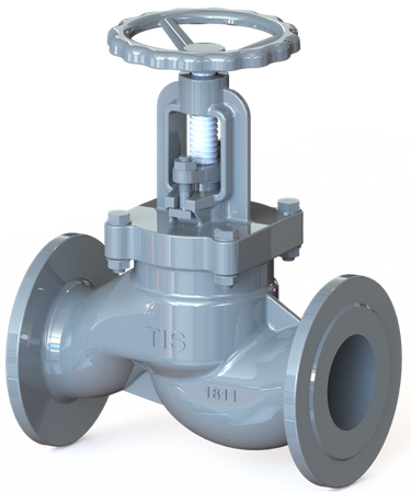 T.I.S. - Zawór zaporowy, grzybkowy - Art.B043 DN300 PN16