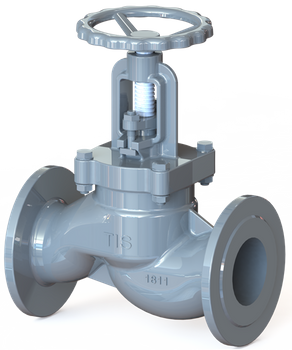 T.I.S. - Zawór zaporowy, grzybkowy - Art.B043 DN15 PN16