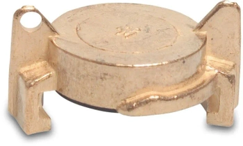 Zaślepka szybkozłącza kłowa mosiądz CD 40 12bar