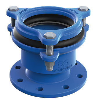 łacznik rurowo-kołnierzowy RKU DN80 uniwersalny żel.sferoid. (stary nr.312)