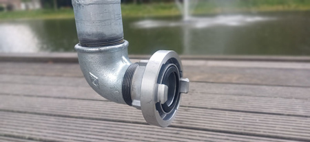 Zraszacz polowy R25S 2'' na trójnogu + złącze 52