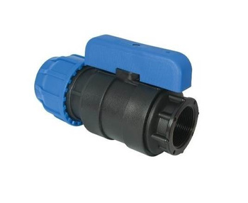 PE Zawór kulowy DN40x11/4"GW