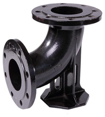 Kolano kołnierzowe, stopowe N - DN150 PN10/16