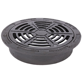 Wpust uliczny (kratka) na rurę 425 - C250 - 25t okrągły Ø500