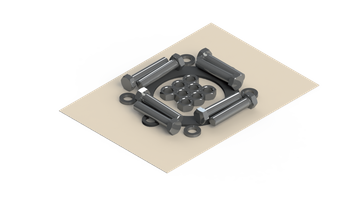 Komplet doszczelniający KD DN300 (stary nr.807)