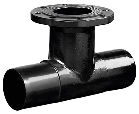 Trójnik boso-kołnierzowy TBK - 200 x 80 PN10