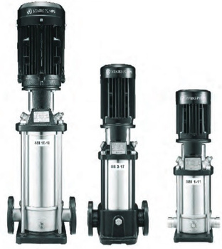 STAIRS SB, SBI i SBN pompy pionowe wielostopniowe