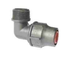 Kolano skręcane DN16x3/4"GZ