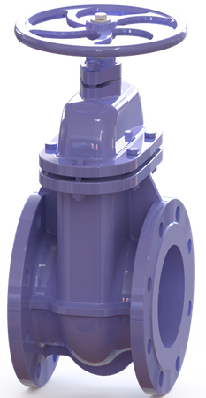 T.I.S. - Zasuwa pierścieniowa, krótka - Art.A002EVT DN65 PN10