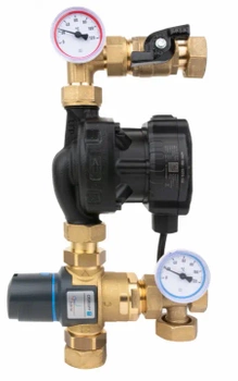 Moduł mieszający BTU 502 AP do ogrzewania podłogowego z zaworem ATM 761, pompa AFRISO APH 160