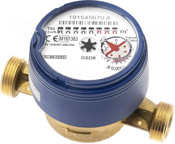 BMETERS – Wodomierz GSD8-I DN15 – 1/2” AC - 1,6 m3/h