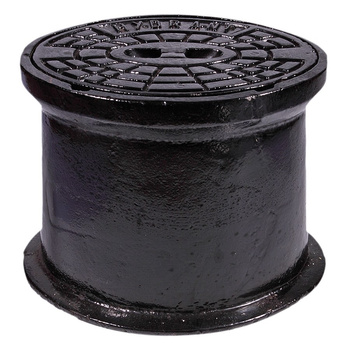 Skrzynka wodociągowa, żeliwne - Hydrantowa fig. 4055 "G" owalna