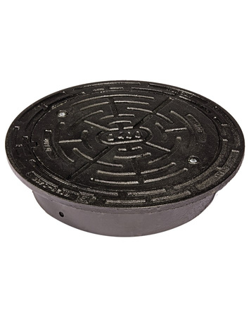 Właz kanalizacyjny na rurę 315 - C250 - 25t okrągły
